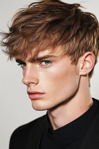 Men's hair styling
