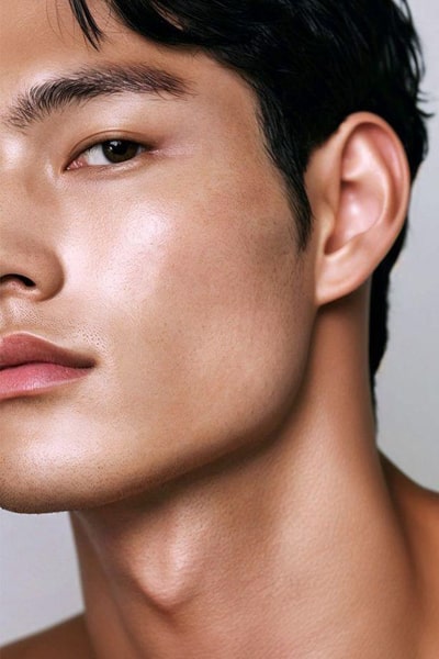 Men's natural look