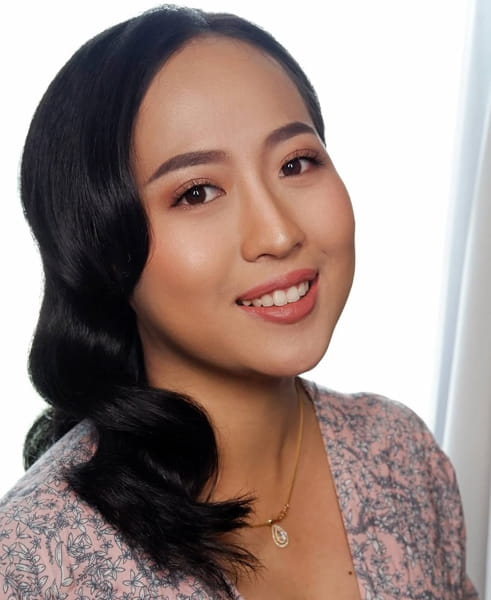 Simple hair styling