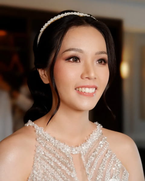 Glam and Wedding look