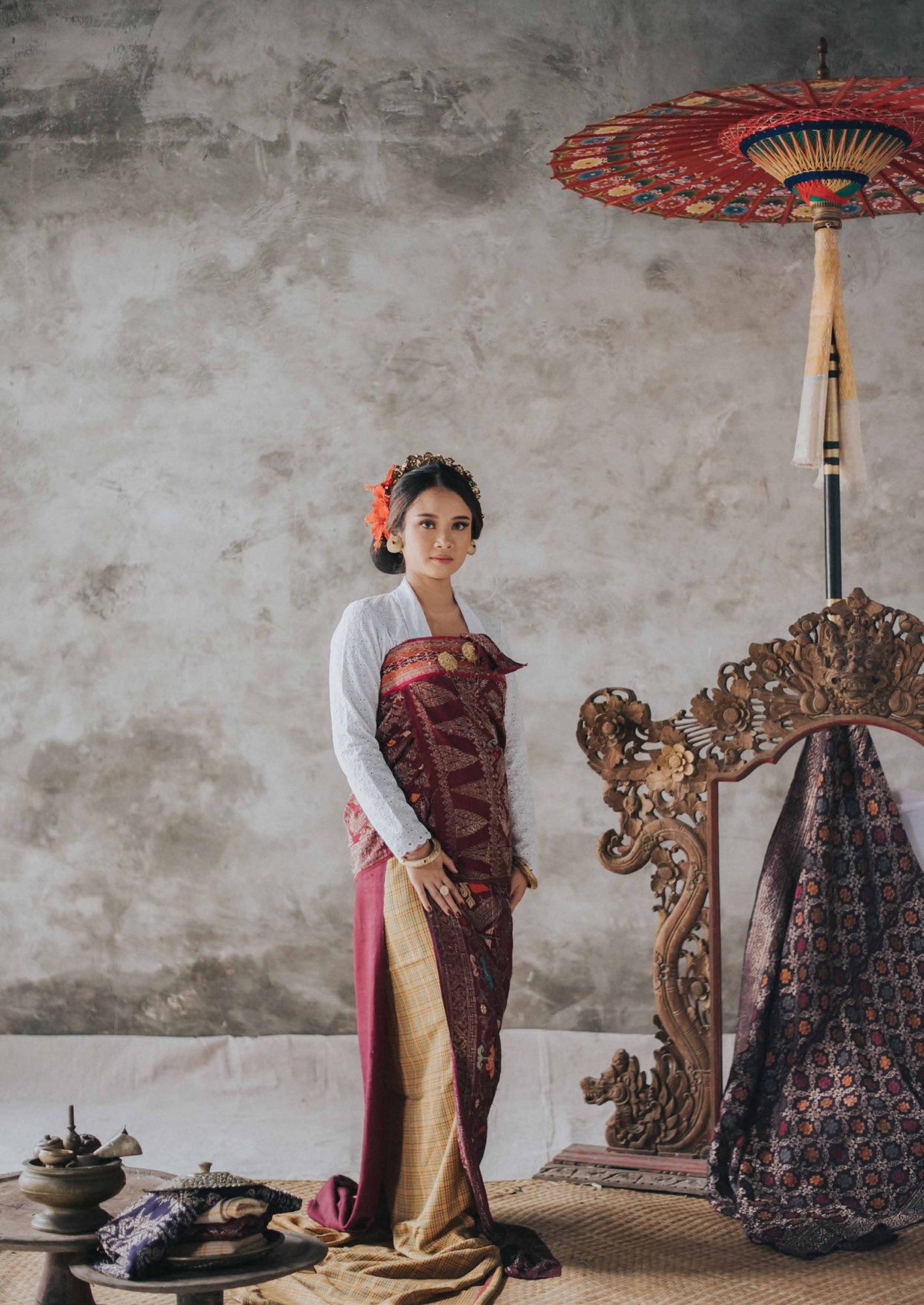 Indira Laksmi traditional Balinese costume photoshoot, photo 10