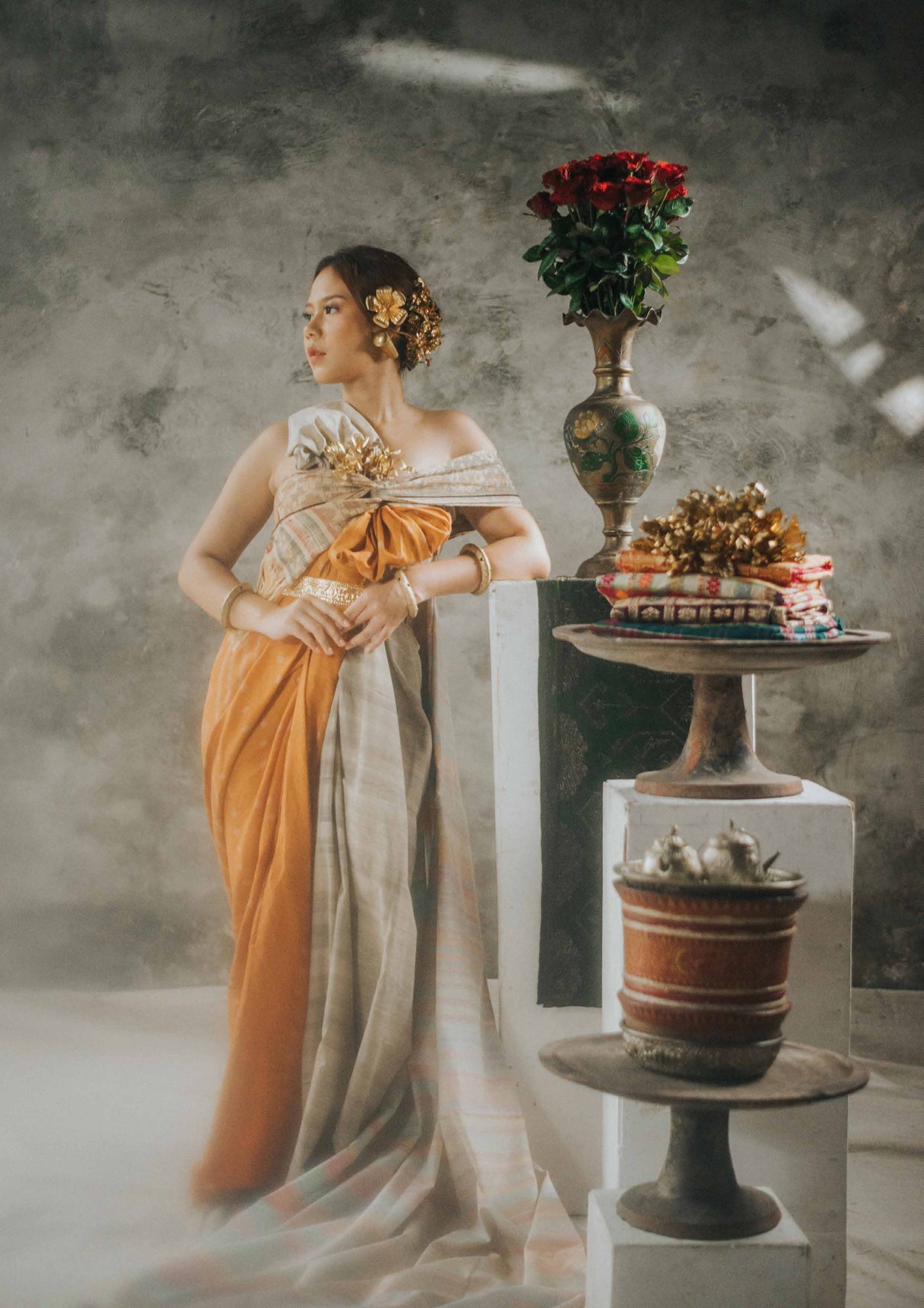 Indira Laksmi traditional Balinese costume photoshoot, photo 18