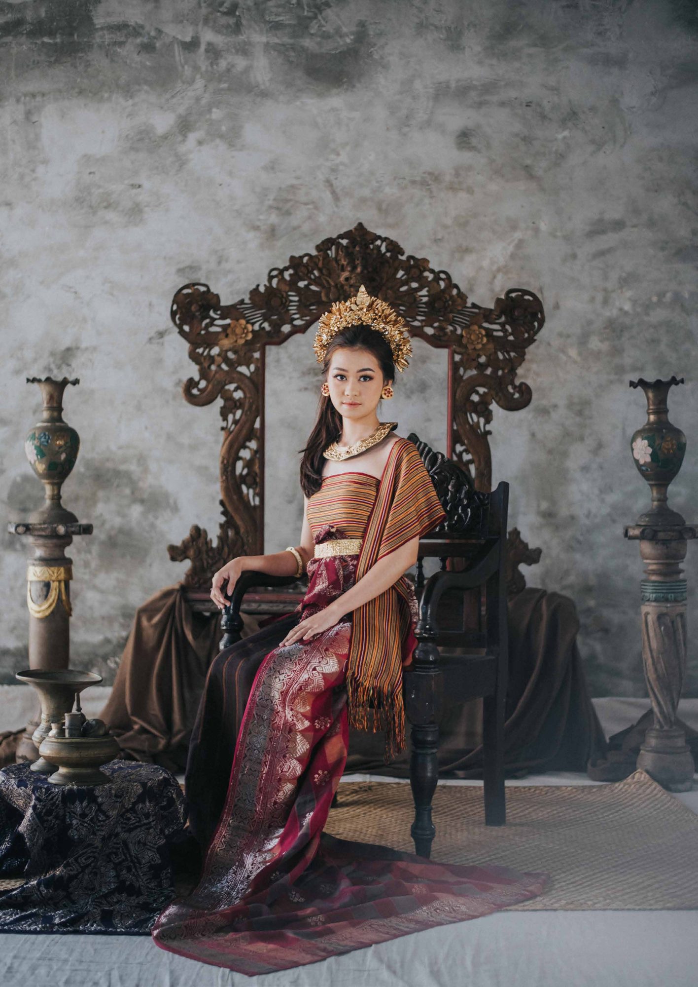Indira Laksmi traditional Balinese costume photoshoot, photo 9