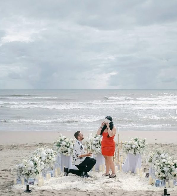 Eternal White Decoration proposal setup in Bali, photo 2