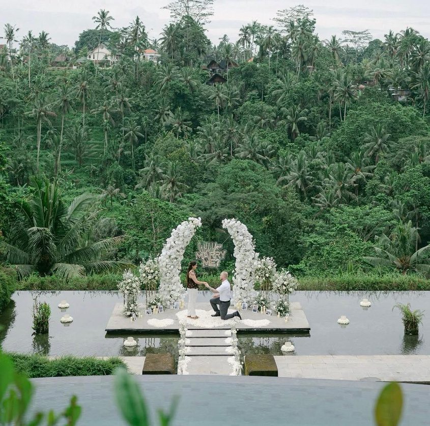 Half Arch proposal setup in Bali, photo 2