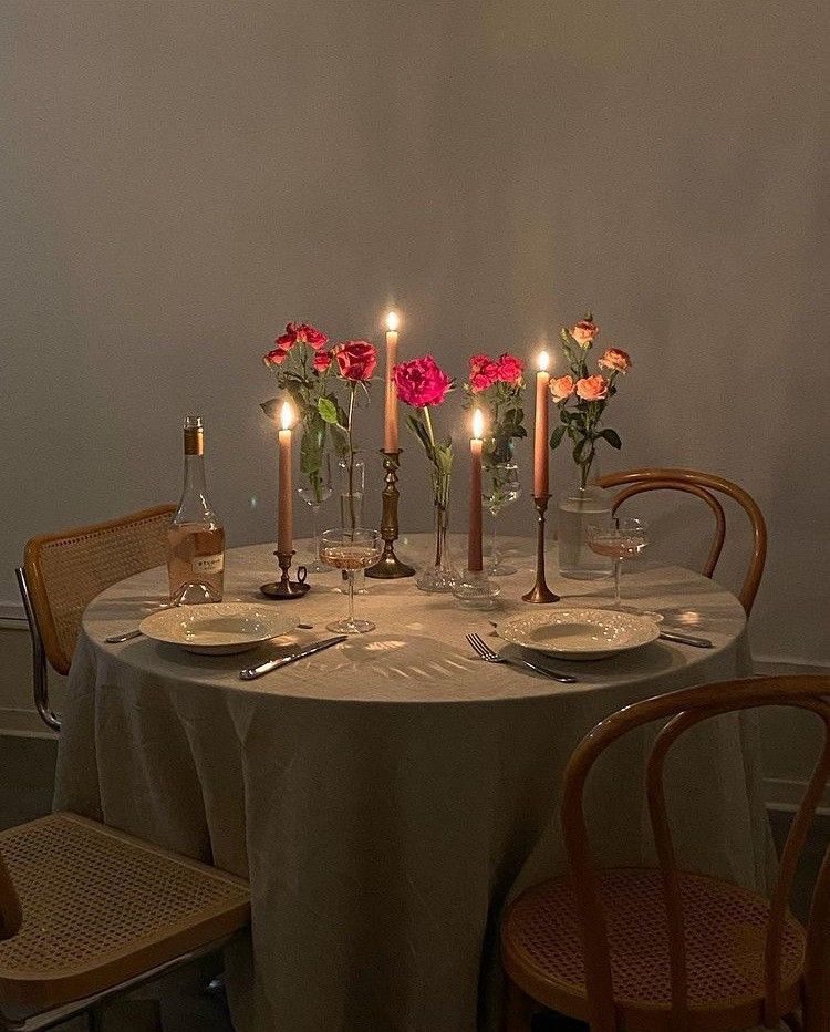 Simple Table Decoration proposal setup in Bali