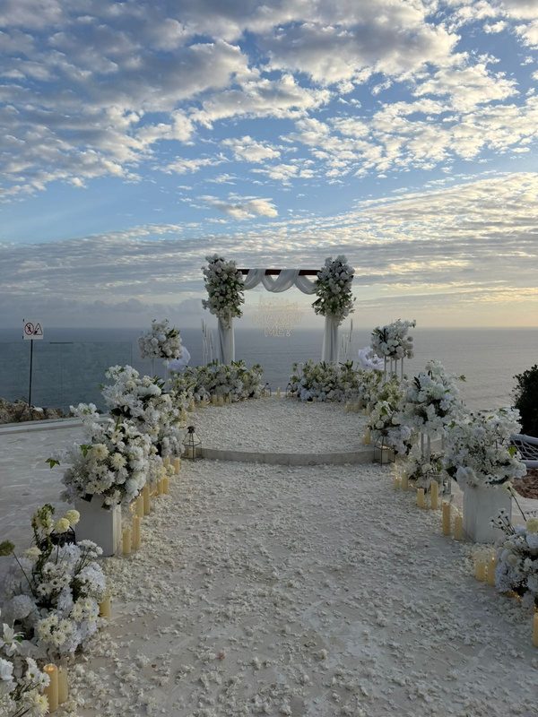 Wooden Square Arch proposal setup in Bali, photo 2