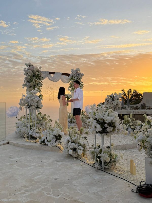 Wooden Square Arch proposal setup in Bali, photo 3